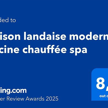 Maison Landaise Moderne Piscine Chauffee Spa ลิต์-เอต์-มิกซ์ ภายนอก รูปภาพ