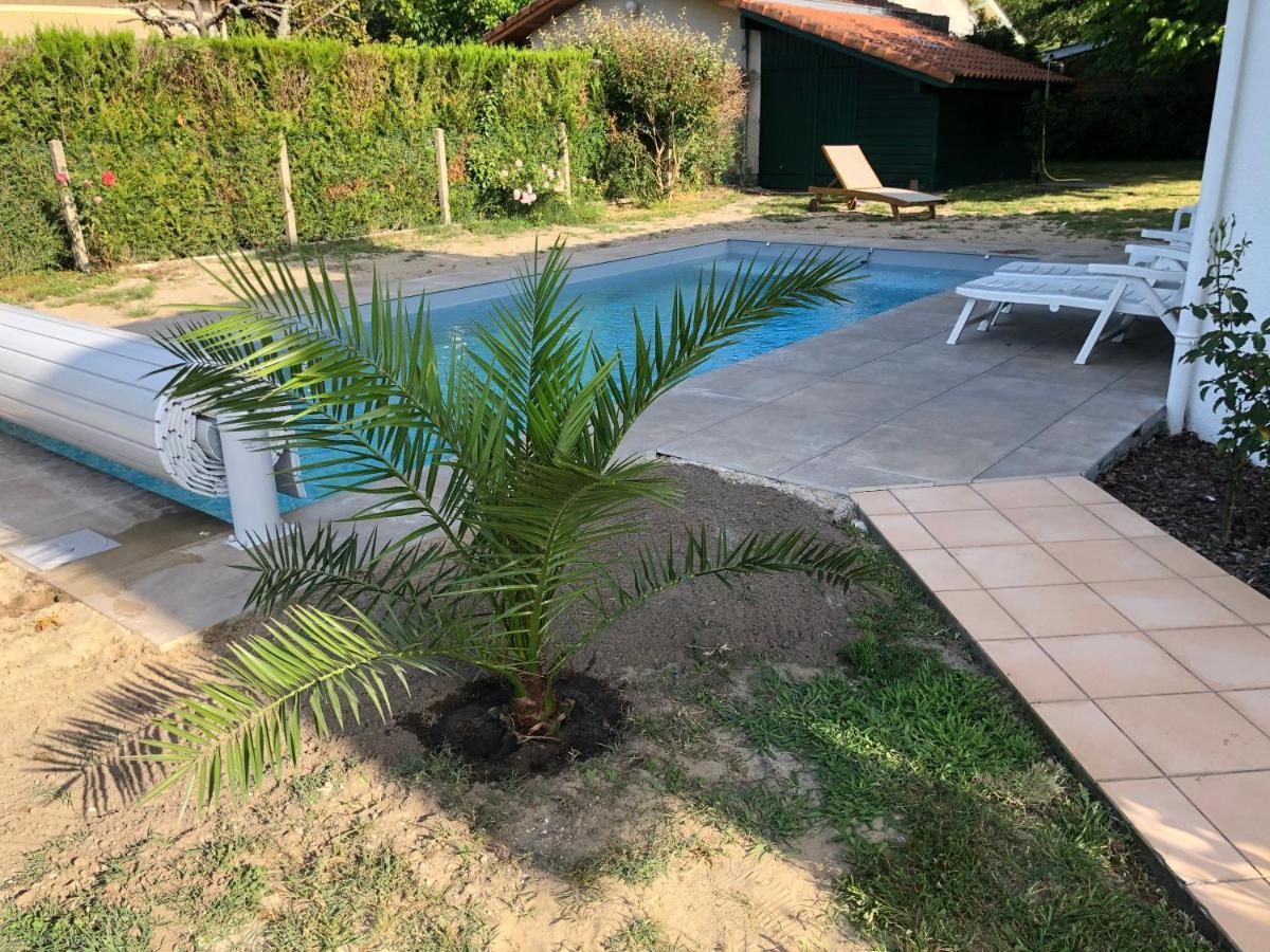 Maison Landaise Moderne Piscine Chauffee Spa ลิต์-เอต์-มิกซ์ ภายนอก รูปภาพ